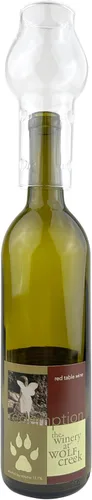 Vista 3 de National Artcraft Protector de llama de chimenea de vidrio para botellas de vino, lámparas de aceite y velas (Pkg/1)