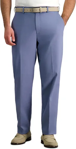 Vista 25 de Haggar Cool 18 Pro - Pantalón de corte clásico para hombre, tallas regulares y grandes y altas Caqui (British Khaki)
