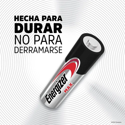 Vista 5 de Eveready Energizer Max pilas alcalinas AAA 8 ea, plata (E92MP-8)