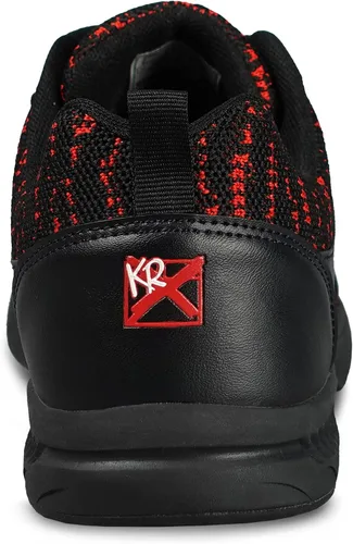 Vista 5 de KR Strikeforce Aviator Hombres Zapatos De Bolos Rojo