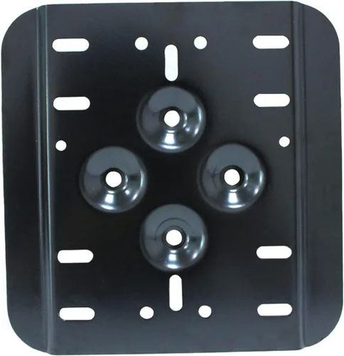 Vista 9 de LOSTAR Placa de montaje individual compatible con Jeep, ATV, UTV, Polaris RZR, Yamaha, Can-Am, Honda, latas de combustible