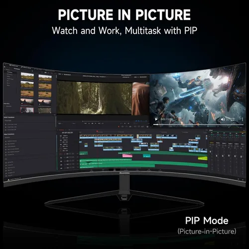 Vista 6 de memzuoix Monitor Gaming (WQHD165HZ, 34 pulgadas)