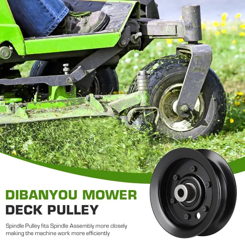 Vista 5 de Paquete de 3 poleas tensoras planas de repuesto para Exmark Toro 106-2175 132-9420 TimeCutter Z480 TimeCutter SS 5000 32" 38" 42" 50" 54" Deck