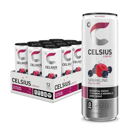 Vista 12 de CELSIUS Paquete variado oficial de sabores surtidos, bebidas energéticas esenciales funcionales, 12 onzas líquidas (paquete de 12)
