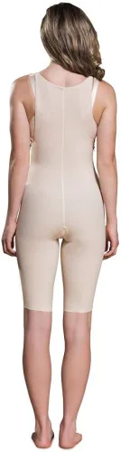 Vista 2 de MARENA Recovery Mid-Calf-Length Girdle with Suspenders - Stage 1, XL, Black
