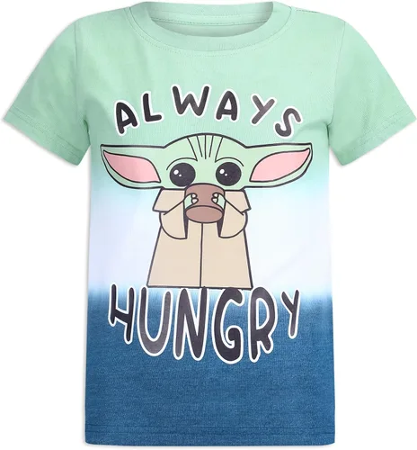 Vista 6 de STAR WARS Lucasfilm - Juego de 3 camisetas gráficas de manga corta para niño Baby Yoda