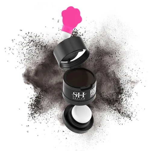 Vista 45 de Polvo para Línea de Cabello Sevich 2.0, Oculta Instantáneamente la Pérdida de Cabello, Polvo para Toque de Raíces, Sombra de Cabello para Mujeres