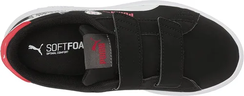 Vista 4 de PUMA Unisex-Child Smash 2 Hook and Loop Sneaker