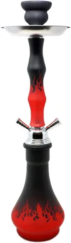 Vista 2 de GStar NeverXhale Serie Superior - Juego completo de 2 mangueras de pipa de agua de 20 in, Rojo