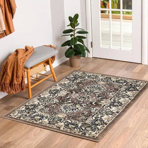Vista 20 de Superior - Tapete elegante - Colección Lille., Polipropileno, Marrón