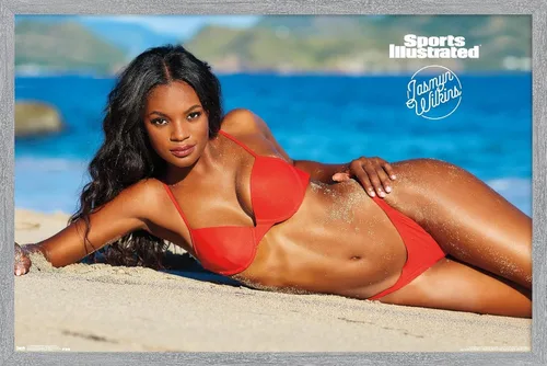 Vista 12 de Trends International Sports Illustrated: Swimsuit Edition - Póster de pared Jasmyn Wilkins 18, 22.4 pulgadas de largo x 14.7 pulgadas, versión