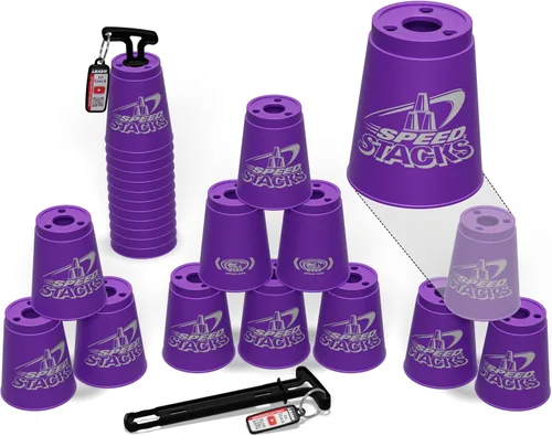 Vista 9 de Conjunto de vasos para apilar, deportivos, de Speed Stacks