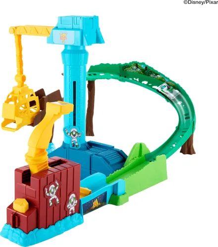 Vista 6 de Hot Wheels Disney y Pixar Toy Story 5 Buzz Lightyear - Juego de pistas