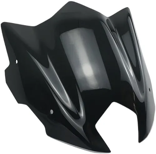 Vista 6 de Motorcycle Windshield Extension For FZ8 FZ 8 2010 2011 2012 2013 2014 2015 2016 2017 Motorcycle Accessories Sports Windshield Windscreen
