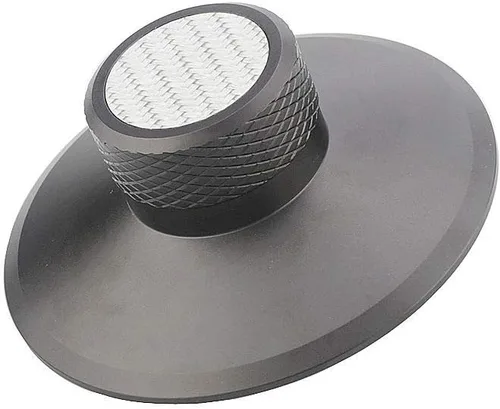Vista 4 de Tertullus Estabilizador de peso de registro, disco de vinilo de aluminio Accesorios para tocadiscos (negro)