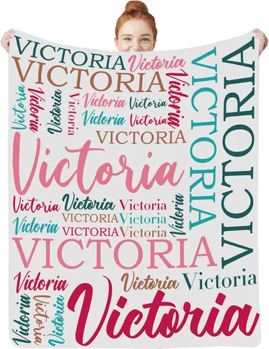 Vista 32 de Manta personalizada con nombre para niños, niñas, niños, niñas, manta personalizada con nombre para adultos, hombres y mujeres, mantas de bebé