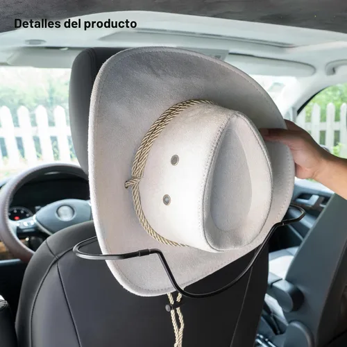 Vista 8 de Yuoyar Soporte para sombrero de vaquero para SUV y coche - Mantiene la forma del sombrero - Accesorios para camiones