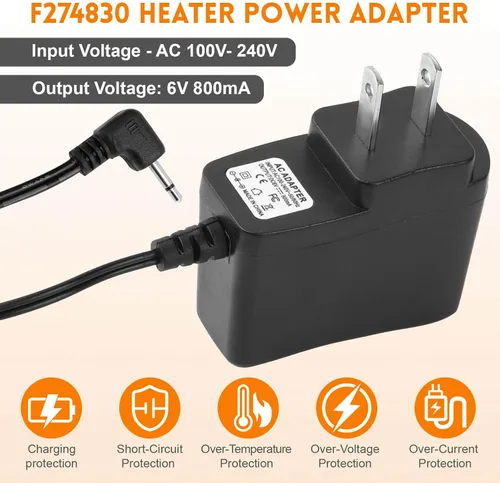 Vista 3 de F274830 Adaptador de corriente para calentador Mr. Heater Big Buddy MH18B F274800 F276127 F274830 F274865