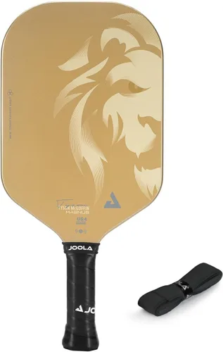 Vista 9 de JOOLA Ben Johns Hyperion Pickleball Paddle - Select Raw Carbon Surface or Carbon Abrasion Surface for Increased Power and Spin - Elongated Grip
