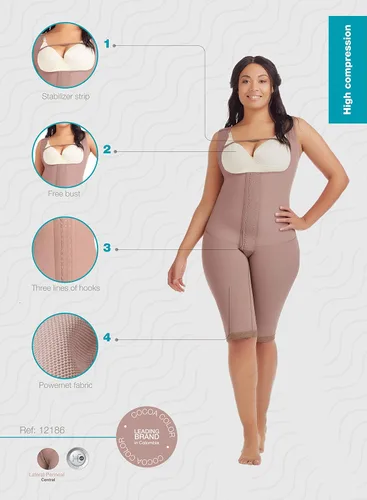 Vista 5 de Fajas dprada 11106Strapless lipo-reduction ShapewearFajas colombianas