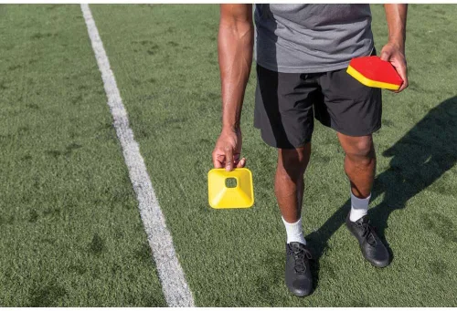 Vista 8 de SKLZ Conos Mini de 2 Pulgadas para Entrenamiento de Agilidad y Pliometría