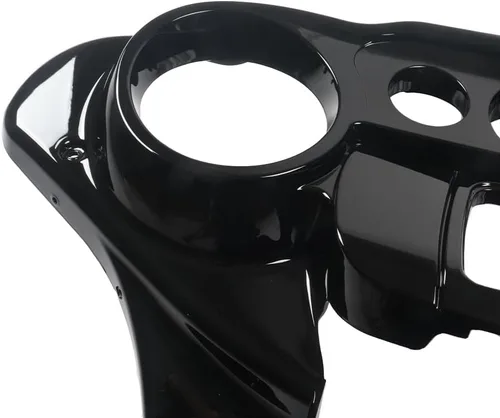 Vista 7 de Carenado interior de murciélago delantero negro brillante para Harley Davidson 2014 2023 Touring Electra Glide Street Glide 15 16 17 18 19 20 21 22