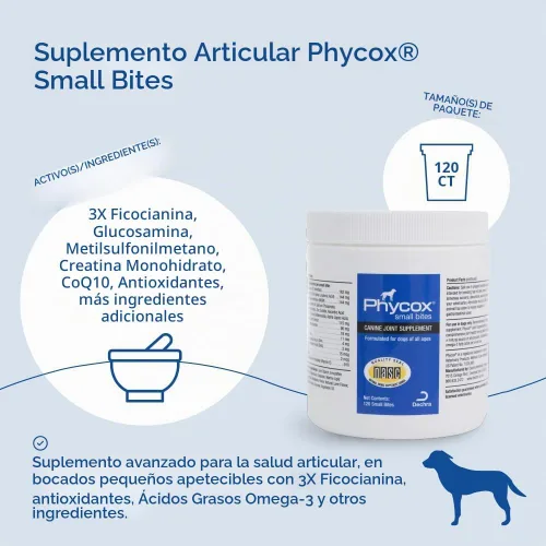 Vista 3 de Suplemento para articulaciones pequeños bocados para perros, 120