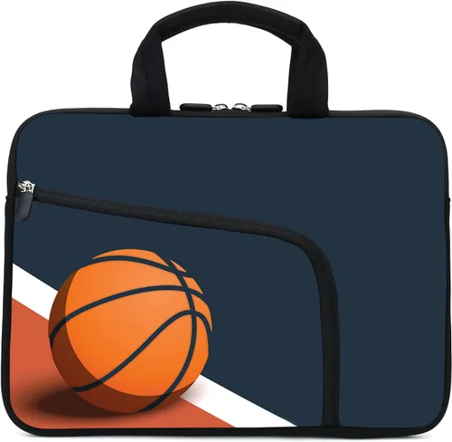 Vista 2 de Funda para portátil de 11.6" 12.2 pulgadas para Chromebook, Ultrabook, portátil, tableta de neopreno con asa para hombres y mujeres, dos bolsillos