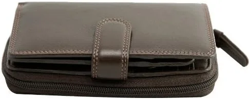 Vista 5 de Visconti Heritage-33 - Cartera y cartera de piel suave para mujer