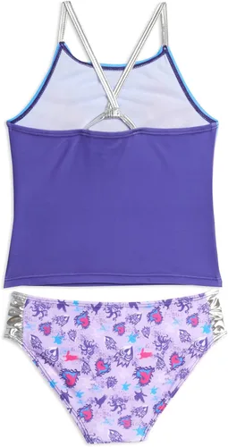 Vista 3 de Disney Descendants Mal Evie Uma Tankini Top & Swim Bottom Set