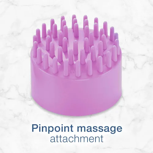 Vista 4 de Conair Baño relajante de pedicura para pies con masaje relajante de vibración, masajeador de pies relajante para lavabo profundo con chorros, Rosa