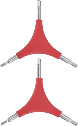 Vista 8 de HARFINGTON Llave hexagonal de bicicleta de 3 vías en forma de Y de 4/5/0.236 in, kit de llave hexagonal interna tipo Y, todo en uno, llave