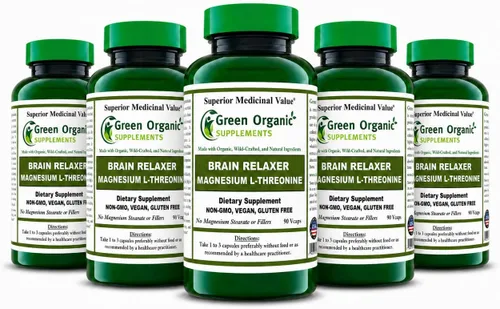 Vista 7 de Green Organic Supplements Magnesio L-treonina 90 VCaps