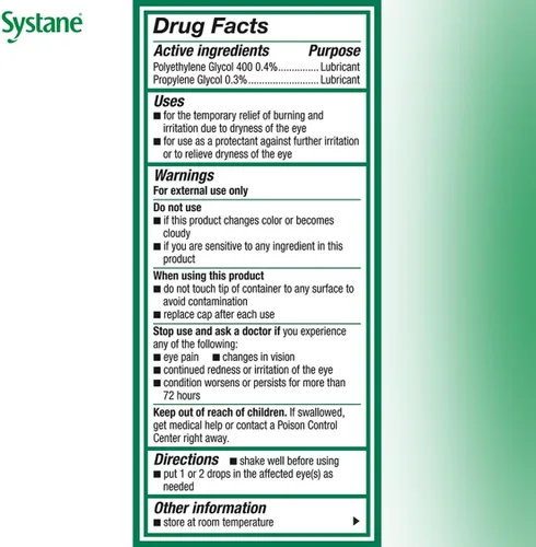 Vista 7 de Systane Lubricant Eye Gel Drops, 10-mL (Packaging May Vary)