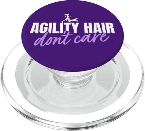 Vista 7 de Dog Agility Handler - Dog Agility Hair - Dog Agility PopSockets Adhesive PopGrip