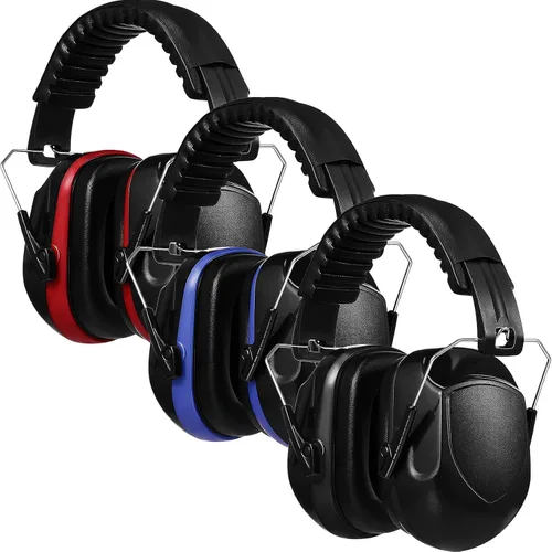 Vista 7 de Yunsailing Auriculares de reducción de ruido NRR 28dB Protección auditiva Orejeras Protección Auriculares para Disparo Construcción