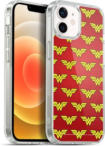 Vista 46 de Head Case Designs Funda de gel suave con licencia oficial de Wonder Woman DC Comics Classic Logos compatible con Apple iPhone 7 Plus/iPhone 8 Plus