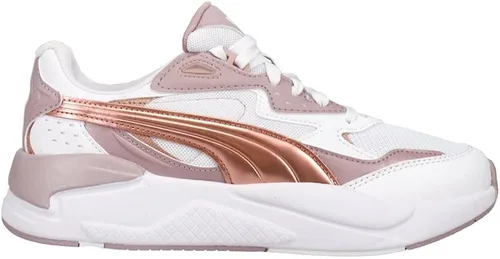 Vista 3 de PUMA Mujeres X-Ray Speed Metallic Sneakers Zapatos Casual - Blanco