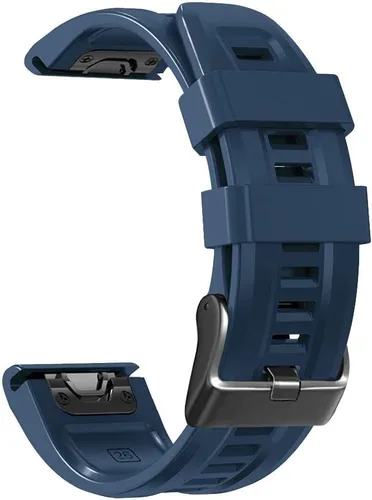 Vista 13 de REYDA Correa de silicona compatible con Garmin Fenix 7X/7X Pro/6X/6X Pro/5X/5X Plus/3/3 HR, 1.024 in, ajuste rápido, pulsera de silicona suave