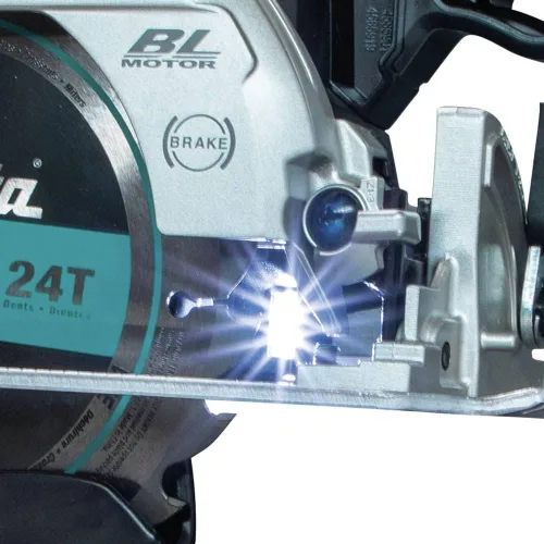 Vista 6 de Makita XSH04ZB Sierra Circular Inalámbrica sin Escobillas Sub-Compacta LXT® de Iones de Litio de 18V de 6-1/2", Solo Herramienta