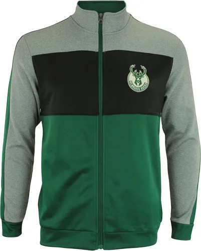Vista 7 de Outerstuff NBA Youth Boys (8-20) Chaqueta de rayas con cremallera completa Atlanta Hawks