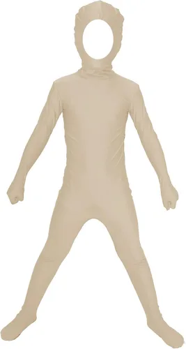 Vista 20 de Aniler Disfraz de Halloween de elastano para niños de 6 a 16 años, body de animal para cosplay, overol para niñas Negro