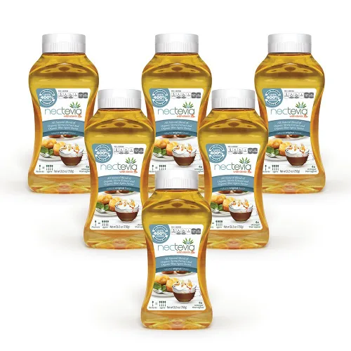 Vista 14 de Nectevia New England Maple - Néctar de agave con infusión de stevia, paquete de 2
