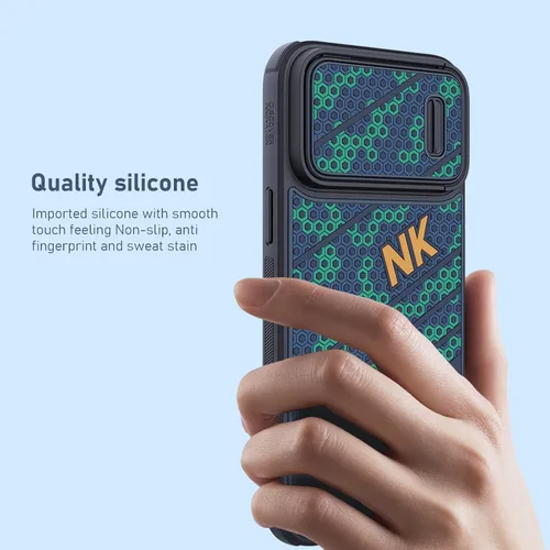 Vista 5 de Nillkin Funda magnética para iPhone 14 Pro Max con funda de cámara, compatible con MagSafe, CamShield Pro Magnetic 14 Pro Max 5G de 6.7 pulgadas
