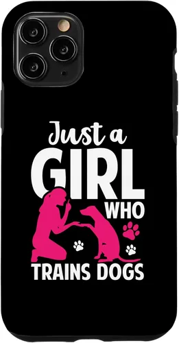 Vista 29 de Girl Who Trains Dogs Training Funny Dog Trainer Women Girls Case for iPhone 17