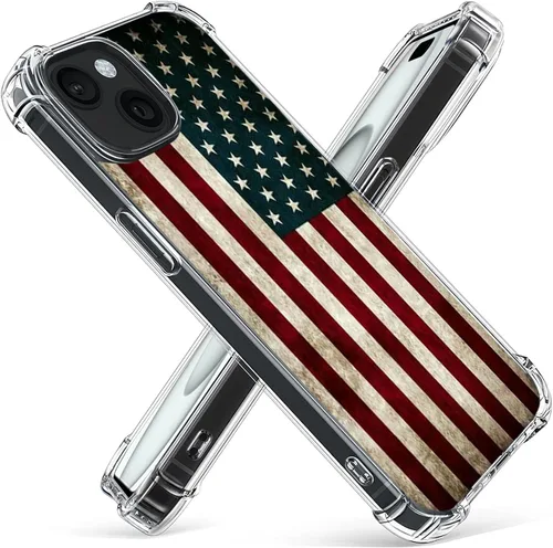 Vista 9 de Funda de Bulldog Francés para iPhone 15, policarbonato duro + TPU Bumper Funda protectora transparente compatible con iPhone 15 de 6.1 pulgadas