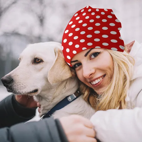 Vista 7 de MODIYIWU Gorro de punto reversible para mujer y hombre, gorro de punto elástico para invierno