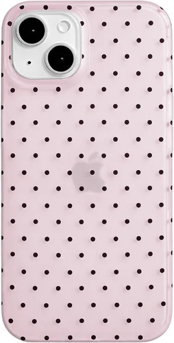 Vista 29 de inewateri Funda compatible con iPhone 11 con bonito diseño estético de lunares a la moda, fundas simples para TPU suave, funda de protección Negro