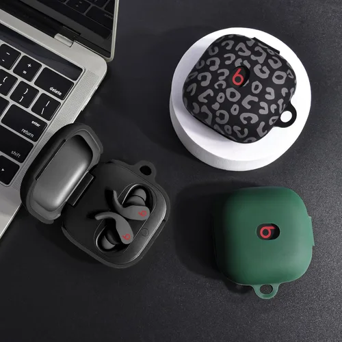 Vista 6 de Funda para Beats Fit Pro, VISOOM Funda Blanda para Apple Beats Fit Pro 2021 de Silicona, Funda Protectora Beats Pro, Funda Antichoque para Beats Fit