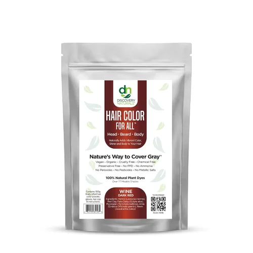 Vista 12 de Tintura para el cabello y las cejas Henna Maiden: 100 % natural y sin químicos